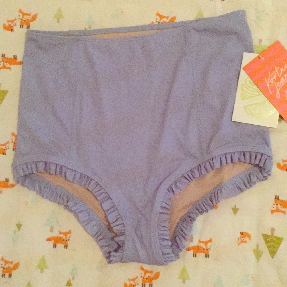 Kortni Jeans All Ruffled Up Swim Bottoms - Medium